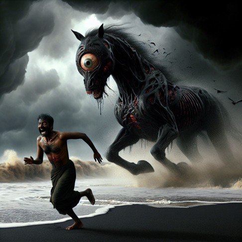 The Nuckelavee of the North Sea Shore